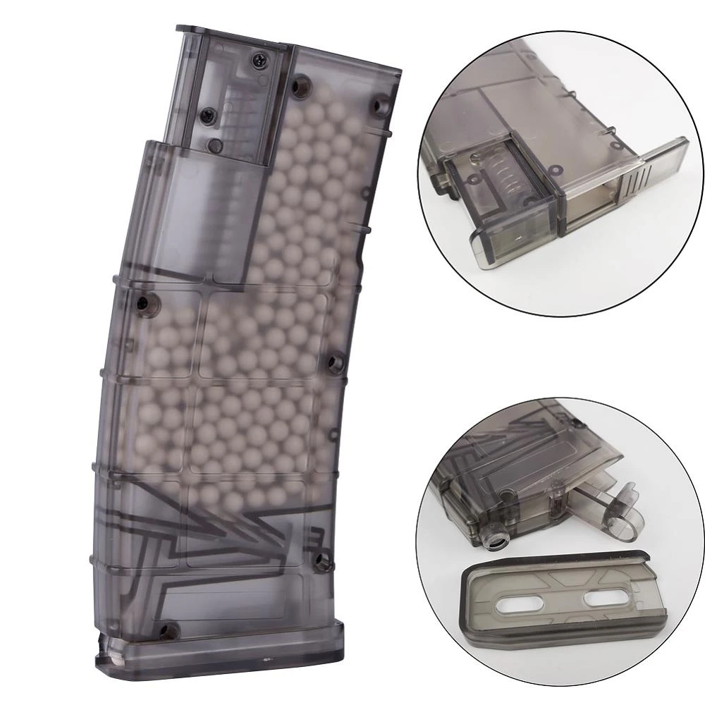 Paintball Plastic BB Speed Loader M4 500rd Shooting Quick Loader