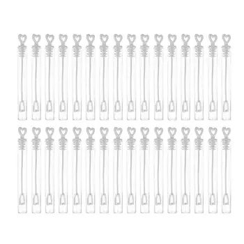 

100pcs Empty Bubble Soap Maker Bottle Wedding Party Decor Kid Outdoor Toys