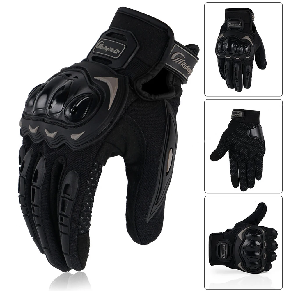 Pair Motorcycle Gloves Motorbike Guantes Moto Luvas Stars Gants touch screen gloves biker ride FOR HONDA KTM suzuki kawasaki | Автомобили