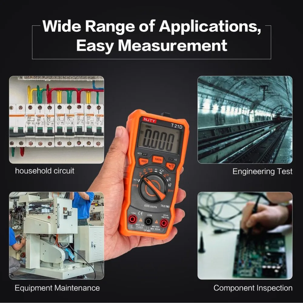 Multimetro Digital Multimeter Transistor Tester Mastech esr lcr Multimetr Meter rm multimetre Profesional 409 Analogico NEW Hot