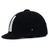 Equestrian Helmet Unisex Classic Velvet Horse Riding Helmet Horse Equipment Cycling Helmet Protection Cap 54-62cm Adjustable 3