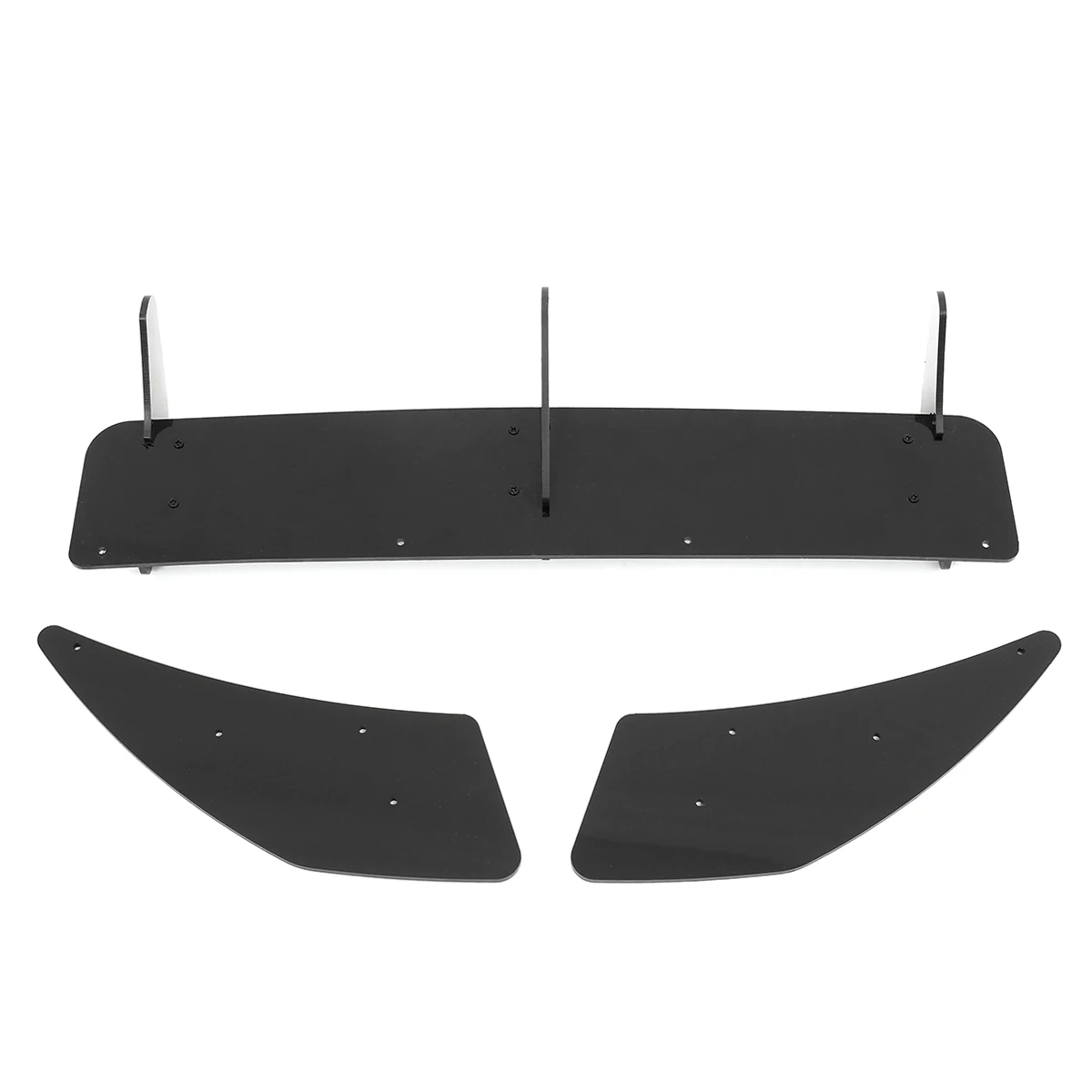 Новинка диффузор заднего бампера MK7 R для автомобиля и задние боковые сплиттеры