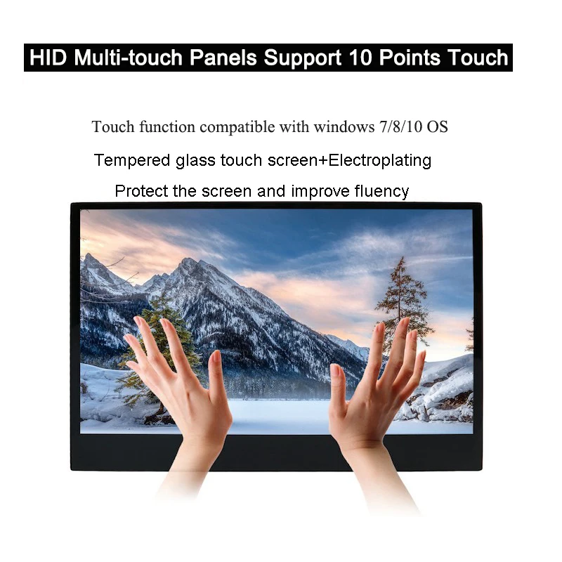 Портативный монитор 13 3 &quotLCD USB Type C Hdmi игровой IPS 1080p HD дисплей для PS4 ноутбука