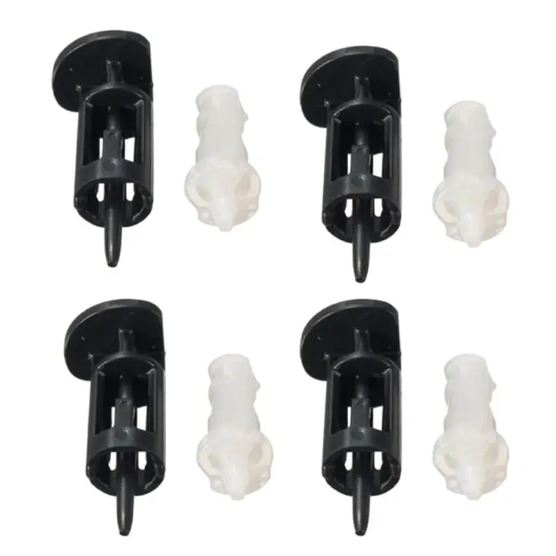 10Pair CPU Heatsink Mount Pin Plastic Cooling Fan Fastener Mounting Clip Socket U1JA 1