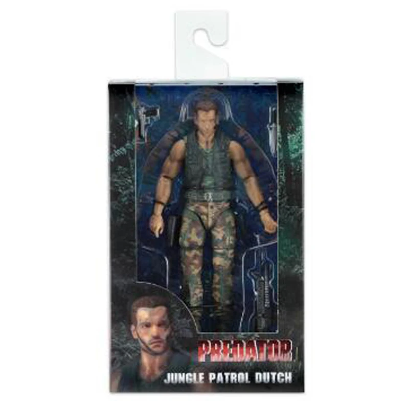 18 см Aliens vs Predater Jungle Hunter Unmasked Masked Demon excipation Patrol enjose Маскировка голландская фигурка на Рождество