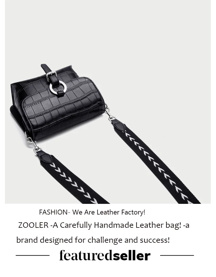 ZOOLER настоящая коровья кожа сумки на плечо высокое качество женская сумка через плечо Классический кожаный кошелек bolsa feminina# ZF222