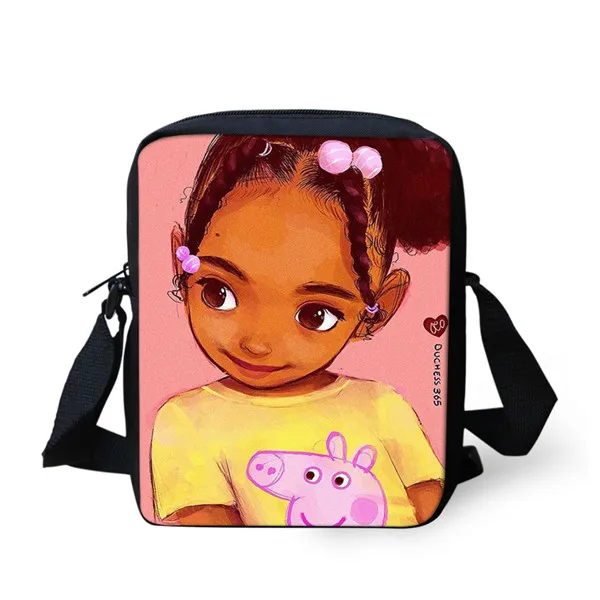 Thikin/Милая африканская сумка через плечо для маленьких девочек, сумка через плечо для телефона для мальчиков, сумки для покупок, Mochila Infantil - Цвет: ALP925E
