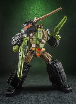 

Yes Model YM12 RF-02 STUBBOM BUFFETT MT IRON WILL Transformation Action Figure