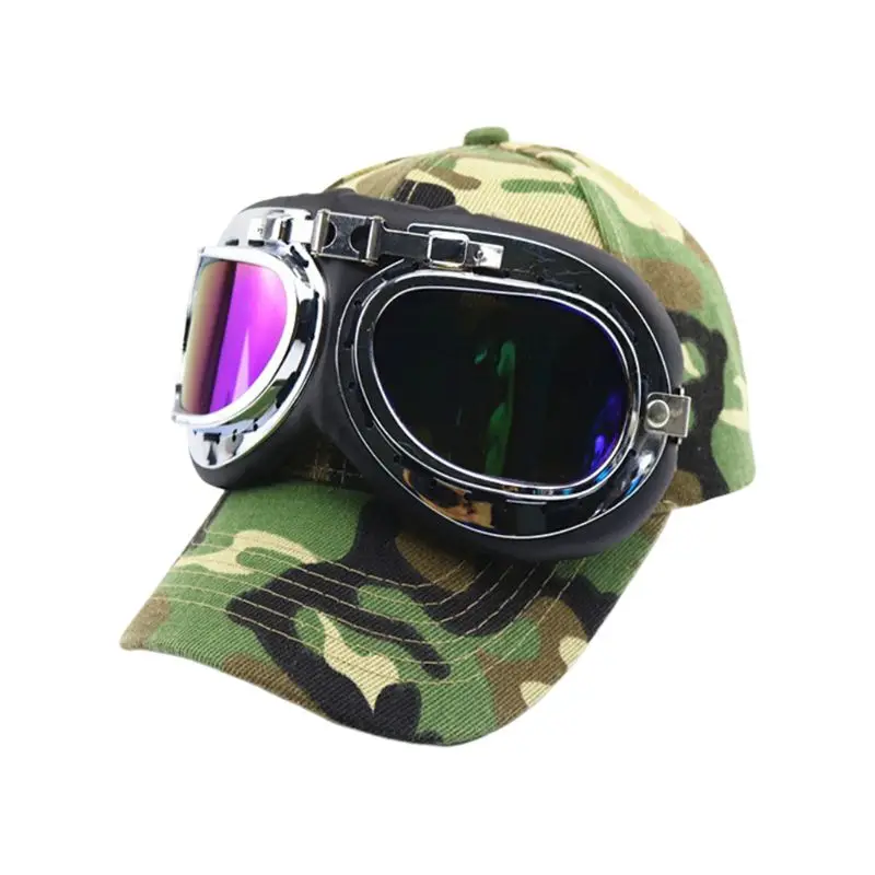 Мужские, женские шапки для родителей и детей, Детская уличная камуфляжная бейсболка C6UD