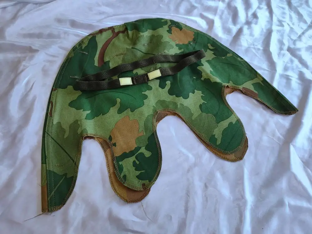 VIETNAM WAR TACTICAL US MITCHELL REVERSIBLE HELMET COVER + CAT EYES STRAP armyshop2008 Military Helmet Netting