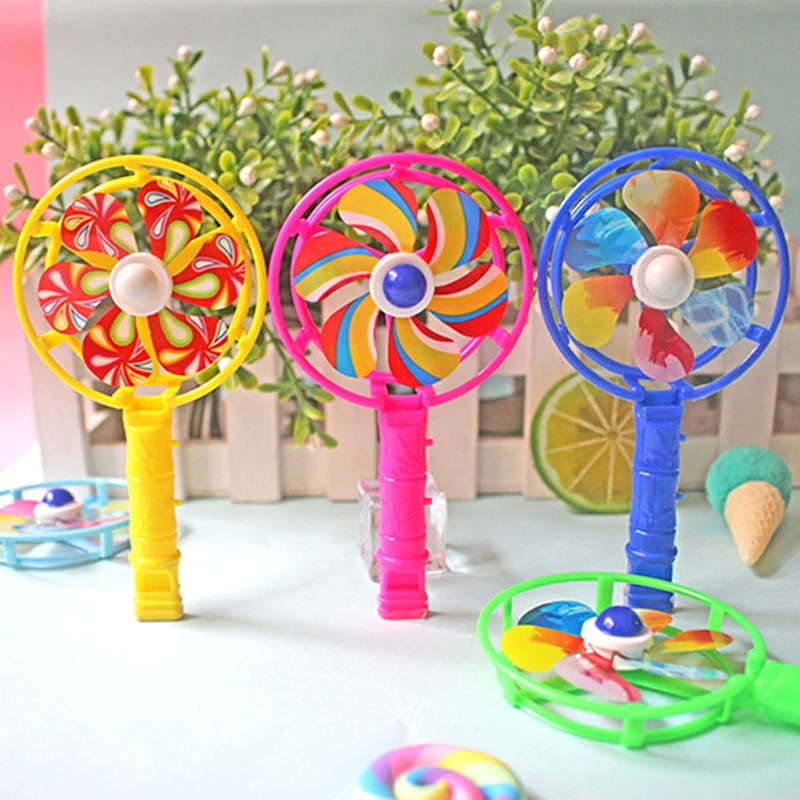 CUTE CHILDREN COLOFUL WINDMILL WHISTLE-MUSICAL DEVELOPMENTAL TOY PARTY PROPS