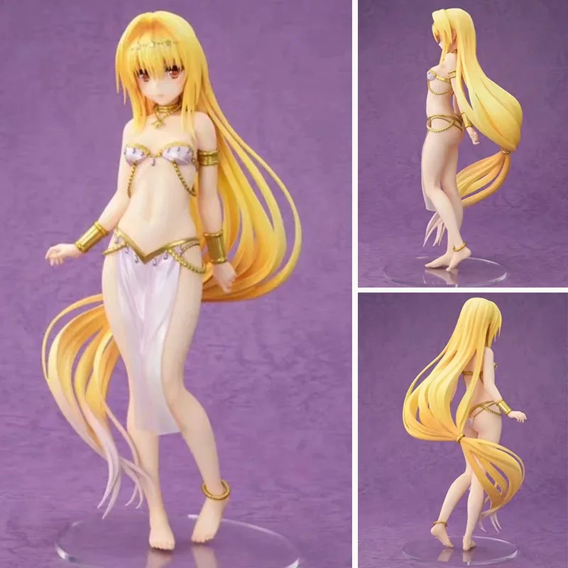 

21cm Anime To Love ru Darkness Sexy Girl Eve Arabian clothing PVC Action Figures Collectible Model Toys For Children Gift