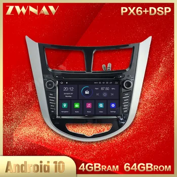 

2 DIn IPS screen Android 10.0 car multimedia player For solaris Hyundai 1 2 Accent Verna sedan 2011 2012 Radio stereo head unit