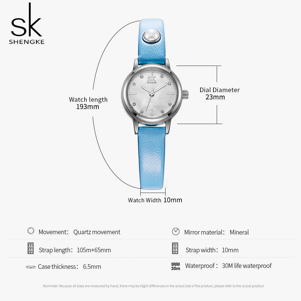 Shengke Relojes Mujer платье женские часы брендовые Модные кварцевые наручные бизнес Montre