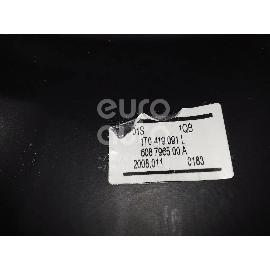 Рулевое колесо для AIR BAG(без AIR BAG), состояние – Б/У,, для VW Tiguan 1T0419091L1QB 3 СПИЦЫ НЕ КОЖА 1T0419091L1QB