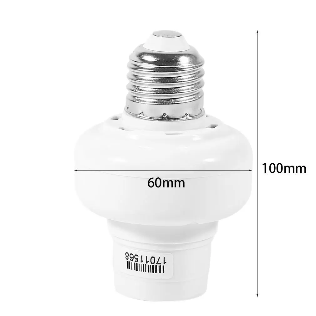 E27 винт Беспроводной 220 В энергосбережения Дистанционное Управление светильник держатель лампы YA