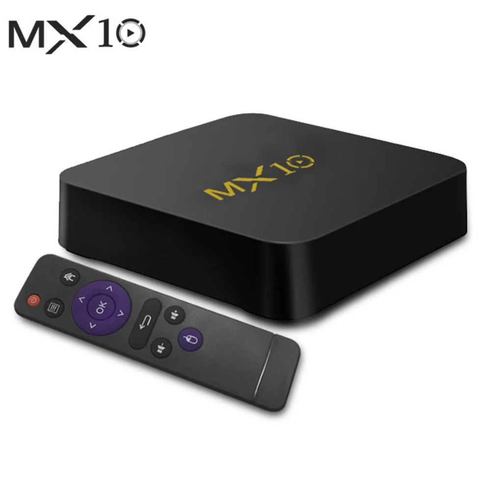Docooler MX10 Smart tv BOX Android 9,0 RK3328 4 Гб ОЗУ 64 Гб ПЗУ IP tv BOX Android приставка 4K USB 3,0 медиаплеер для Smart tv