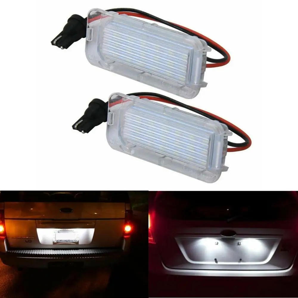 ford focus number plate light