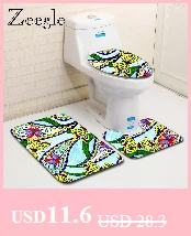 Zeegle коврик для ванной комнаты с принтом тигра, впитывающие коврики для ванной комнаты, коврик для ванной комнаты, нескользящий коврик для туалета, коврик для ванной комнаты
