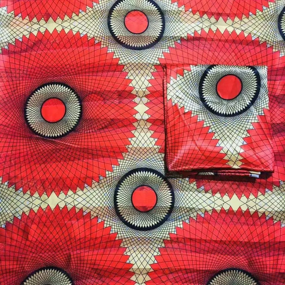 Горячая Распродажа, Gahna стильная атласная шелковая ткань с лентой из органзы, африканская ткань, дизайн, высокое качество, 4+ 2 ярда