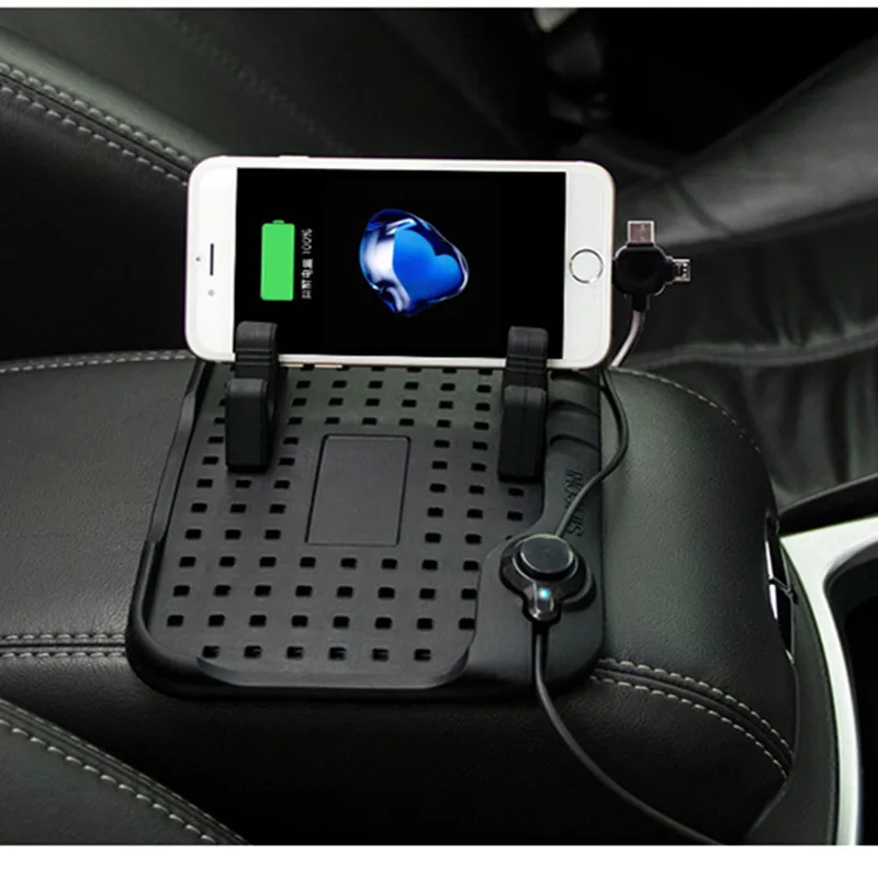 Новый Автомобильный держатель для телефона с зарядкой USB Dodge ram charger journey challenger