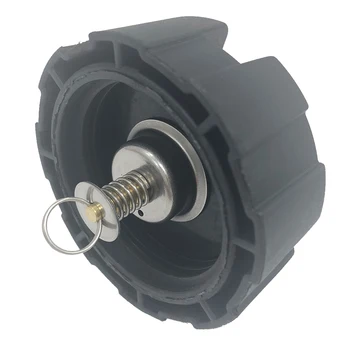 

Fuel Oil Tank Cap /Cover for 12L 24L Marine Outboard Engine, Boating Aftermarket Black