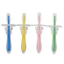 Brosse à dents pour bébé de 1 à 2 ans, accessoire de soins buccaux, produits pour enfants 