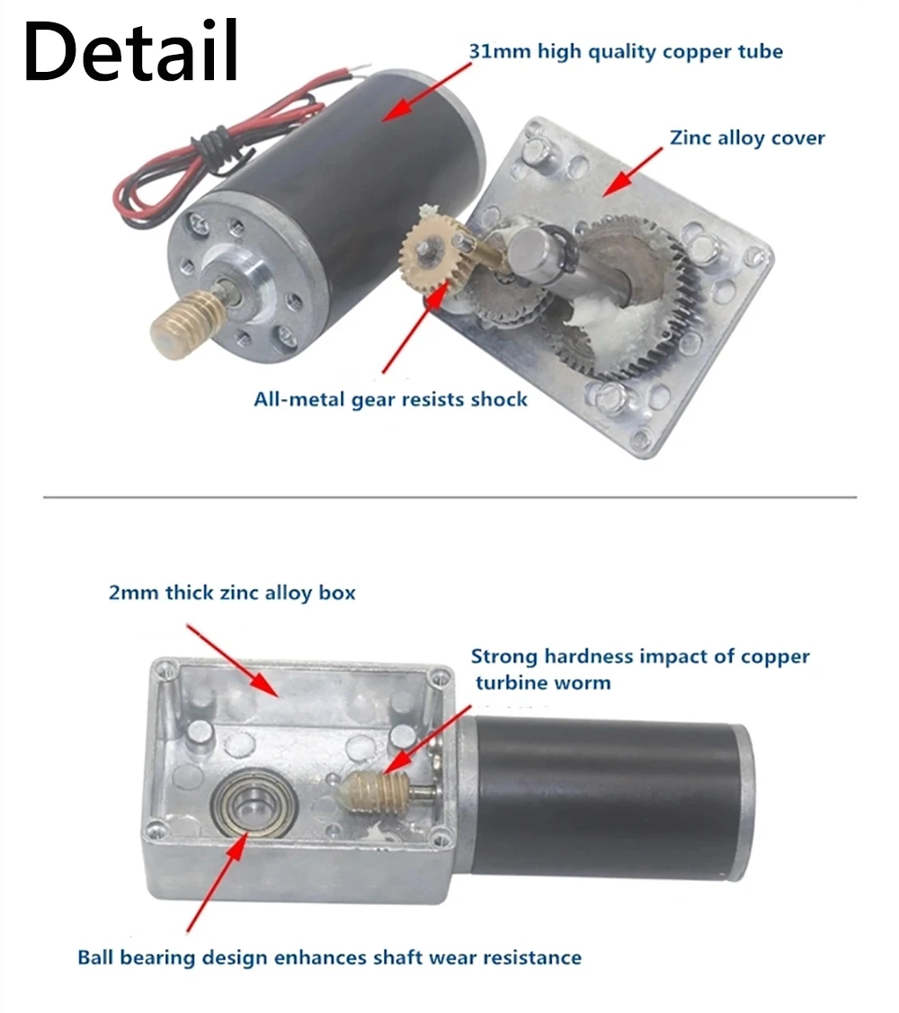 redutor do motor da engrenagem do da de inverteu torque alto do motor da de rpm