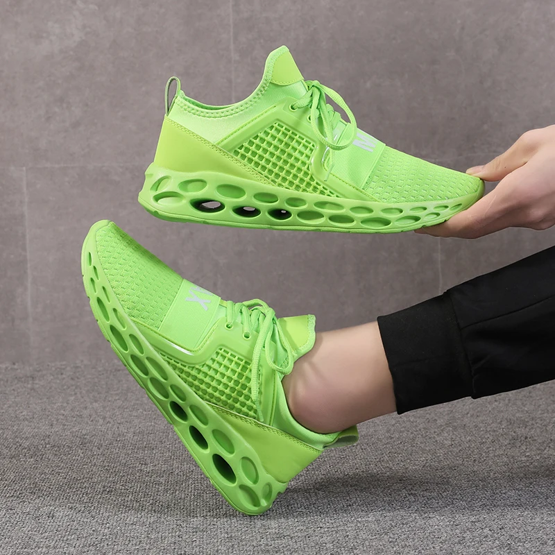 

Men's breathable mesh sneakers comfortable hiking jogging casual shoes outdoor training fitness running sneakers Zapatillas