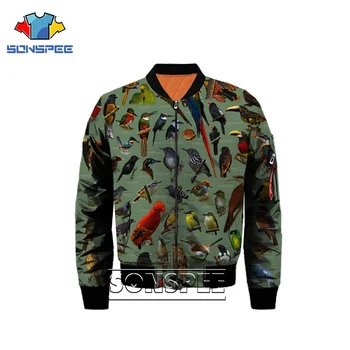 

3D Print Women Men Animal Bird Jacket Wind breaker Coat Outwear Parrot Hoodie Anime Sweatshirt Harajuku Hoodies Fashion street