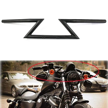 

7/8 inch 22MM HandleBar Z Bar Handle Bars Universial for Sportster Dyna Chopper Bobber Cruiser XL 883 1200 Custom Softail Dyna S