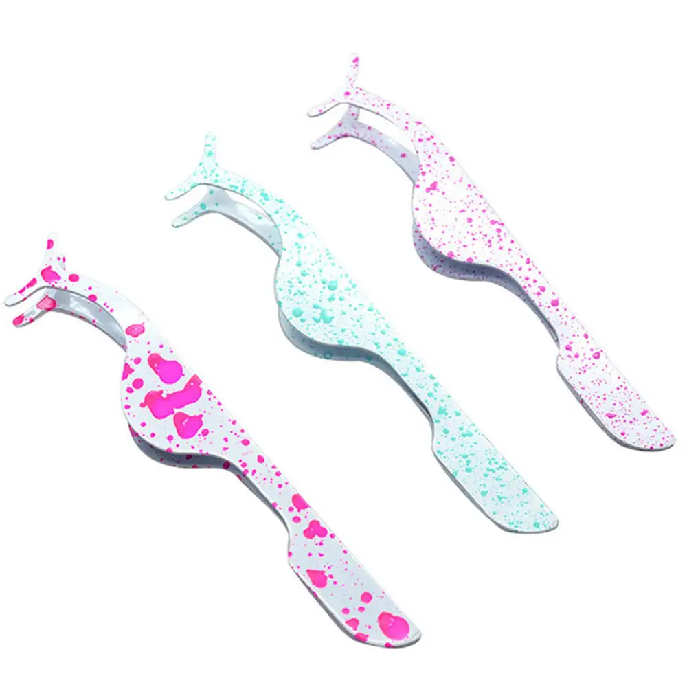 1 pc False Eyelashes Applicator Extension Tweezers Women Face Razors Eyebrow Shaper Shaver | Красота и здоровье