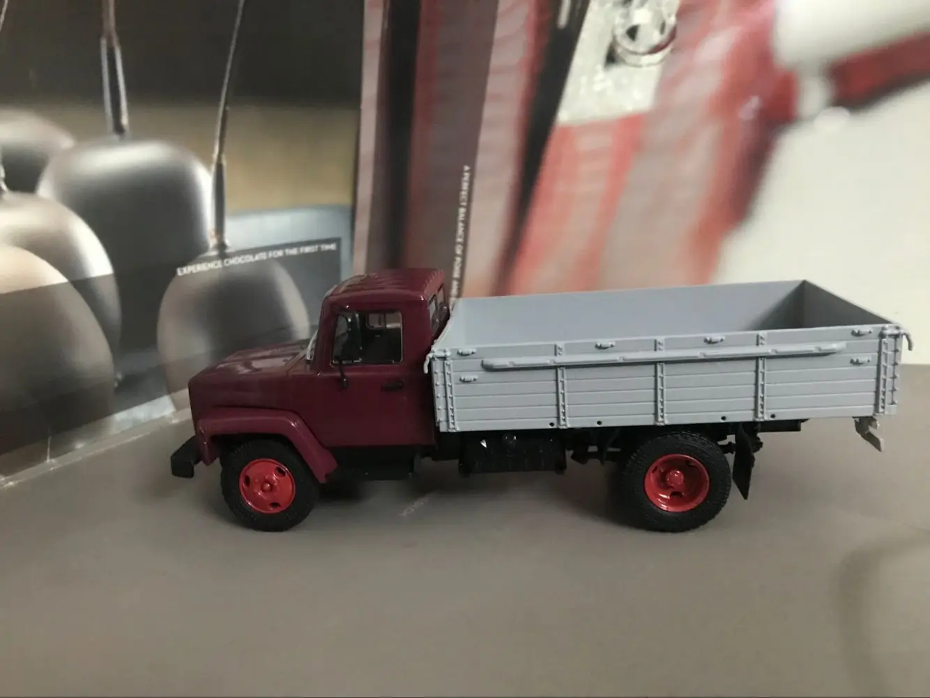 SSM 1:43 GAZ 3307 грузовик русский бутик сплав автомобиль игрушки для детей Детские игрушки модель подарок оригинальная коробка