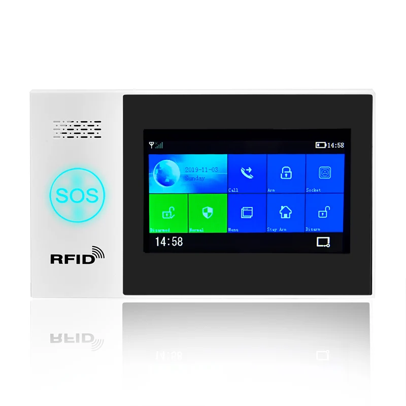 Беспроводная сигнализация W4B с ЖК клавиатурой Wi Fi GSM|Комплекты для сигнализации| |