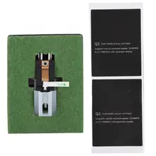 Рубин и сапфир двойной иглы стерео стилус поворотный картридж аксессуар стерео иглы стилус