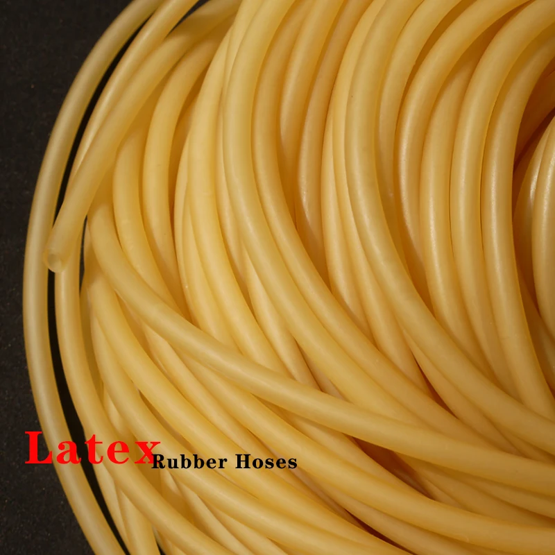 Id 8mm 9mm X 12mm Od Nature Latex Rubber Hose Flexible Pipe High