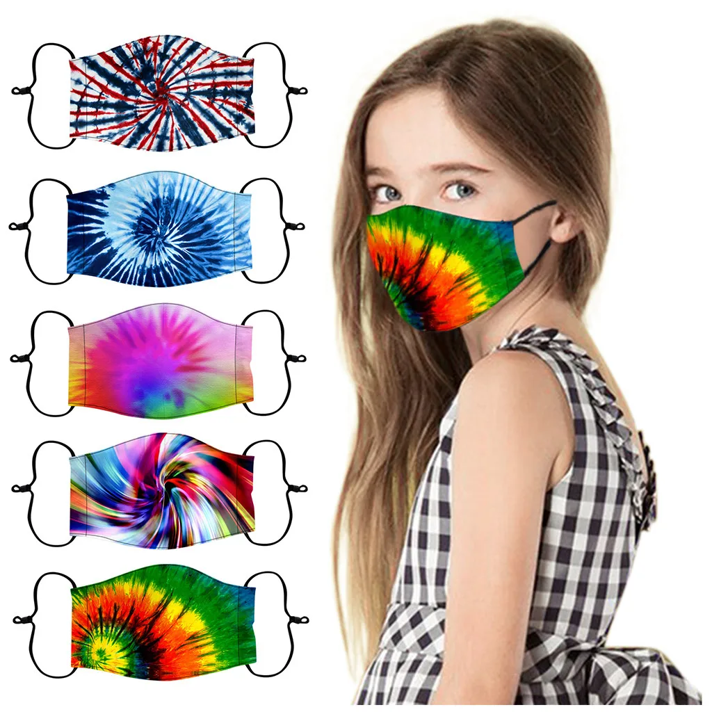 5 шт. модная детская Маска для лица Солнцезащитная ветрозащитная уличная