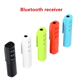

3.5mm jack Bluetooth Car Kit Hands free Music Audio Receiver Adapter Auto AUX Kit for Speaker Headphone Bluetooth Aux