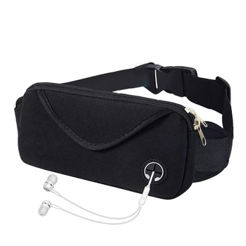 

Waterproof Canvas Waist Bag Multi-Purpose Adjustable Waist Pack Fanny Pack For Running Cycling Storage Anti-Theft Bags Invisible