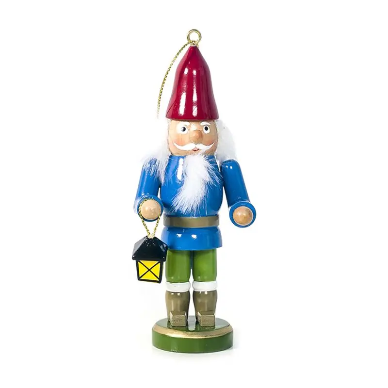 

4pcs/set Wooden Nutcracker Soldier Christmas Tree Hanging Ornament Desktop Decor