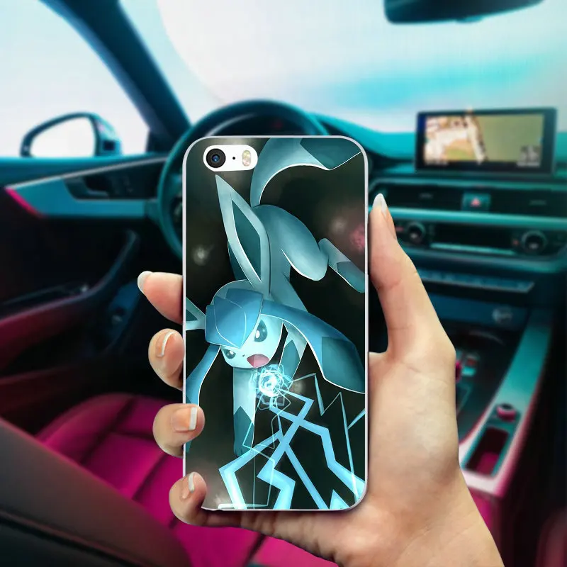 Мягкие силиконовые чехлы для мобильных телефонов из ТПУ, сумки для iPhone X, 10, 7, 6, 6s, 8 Plus, 4, 4S, 5, 5S, SE, 5C, чехол с покемонами, милый кавайный чехол