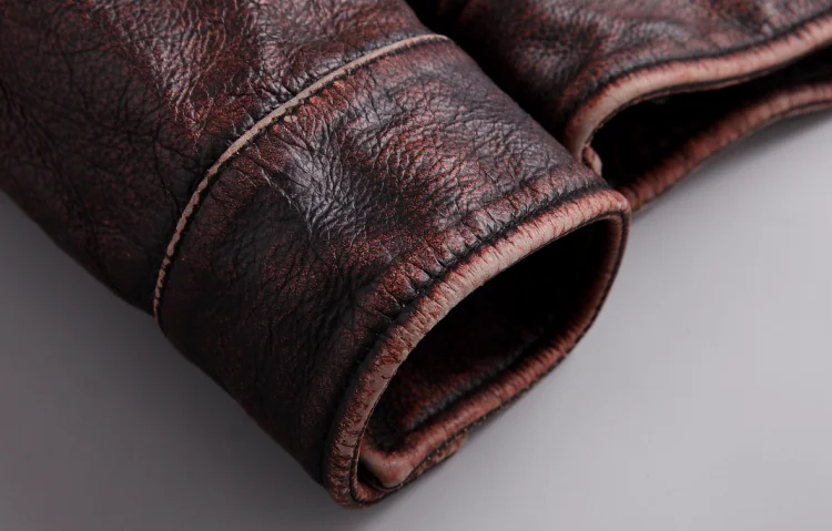Excellent Tcyeek Streetwear Motorcycle Real Leather Jacket Men Fashion 2019 Korean Casual Cow Genuine Leather Coat Casual Fit Clothes 1806 9