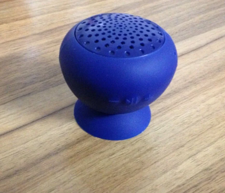30 шт. Гриб Мини Bluetooth/беспроводной динамик с присоской ванная комната водонепроницаемы переносной динамик/аудио