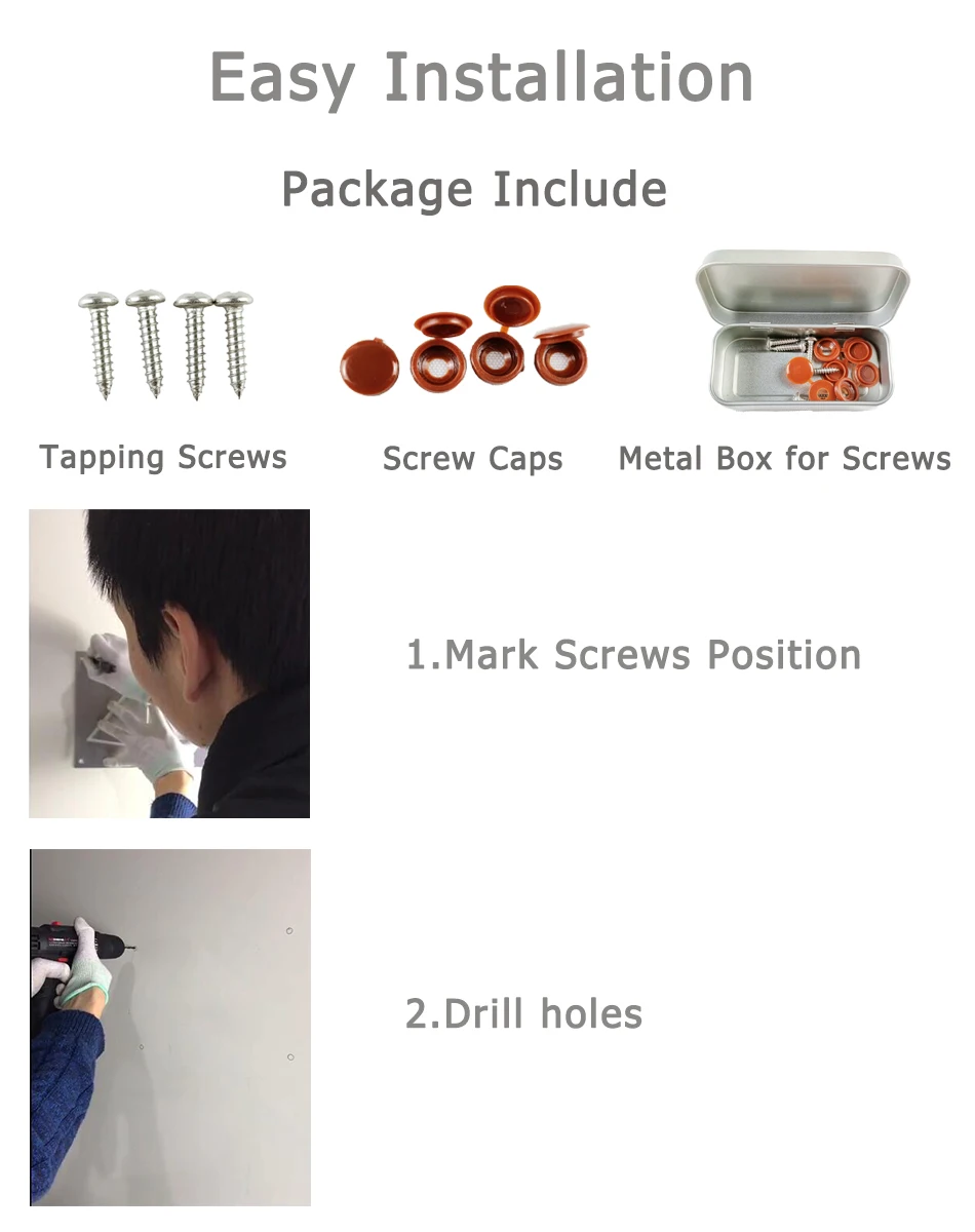 Sinais, números e placas de corte à