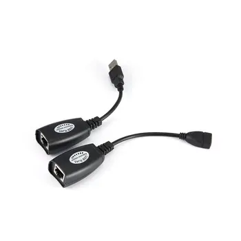 

High Speed Usb Rj45 Lan Cable Adapter Extension Usb Cat5 Extender Adapter Up To 150ft Wired Lan For Macbook