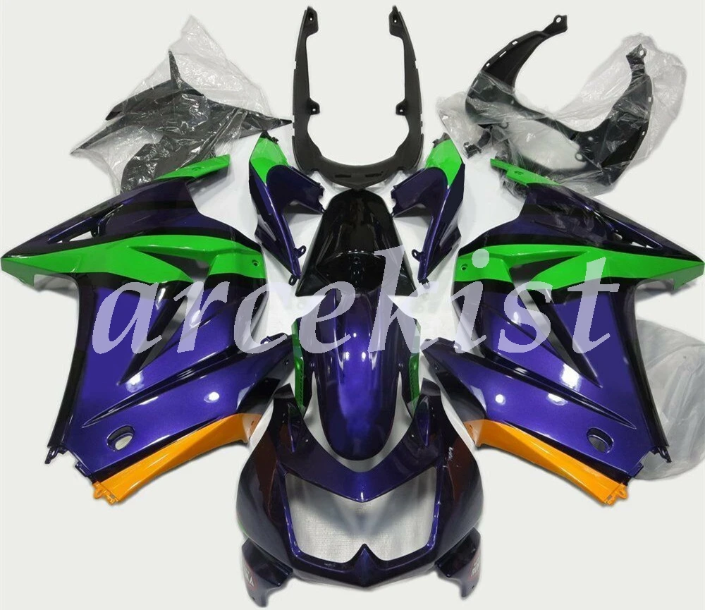 

Injection Mold Motorcycle New ABS Fairings kit Fit For kawasaki Ninja 250R EX250 2008-2014 08 09 10 11 12 13 14 blue green