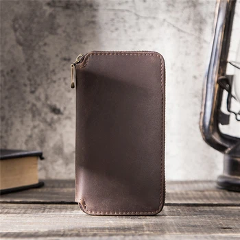 

2-Slot Watch Storage Case Vintage Leather Watch Bag Carrying Pouch Zipper Wristwatch Box Organizer Case