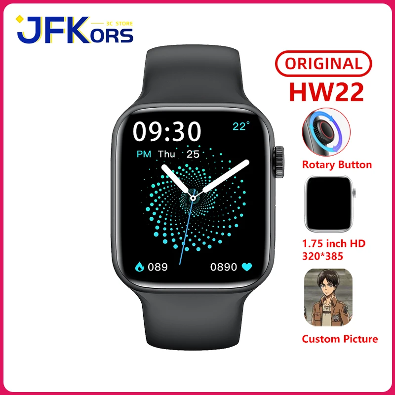 Hw22 Smart Watch Men Women Bluetooth Ios Android Pk Iwo 13 - AliExpress