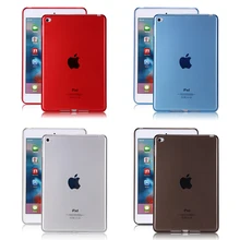 Конфеты прозрачный тонкий чехол из термопластичного полиуретана для iPad Pro 11 9,7 крышка пластыри на гелевой основе защитный чехол для iPad 2/3/4, 5, 6, Air1 Air2 Капа