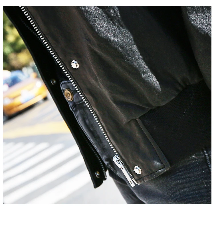Genuine Leather Jacket Real Raccoon Fur Collar Drop Shoulder Bishop Sleeve Sheepskin Coat Women Winter Casual Oversized Outwear